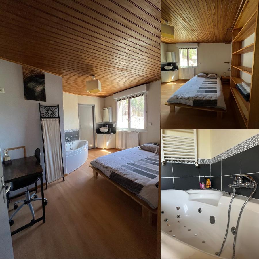 Logement Avec Vue Panoramique A 10Min Des Pistes Sauto Kültér fotó