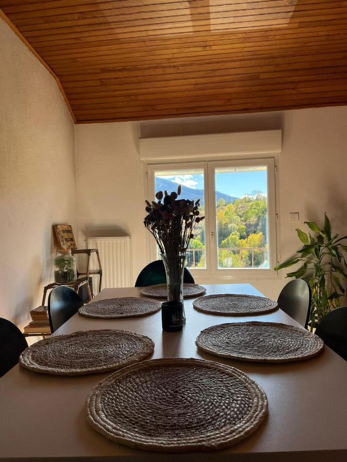 Logement Avec Vue Panoramique A 10Min Des Pistes Sauto Kültér fotó